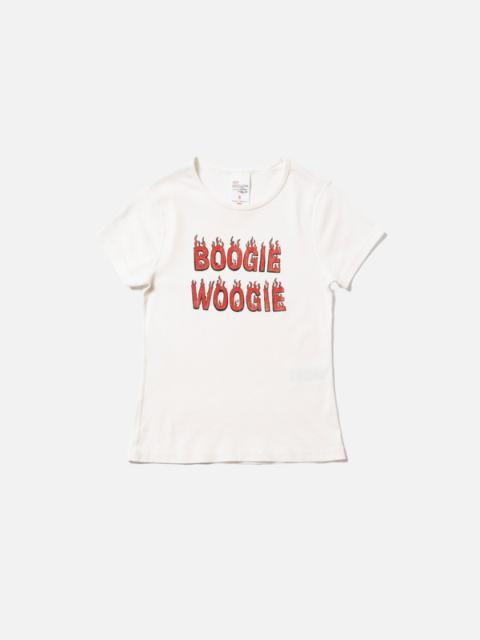 Nudie Jeans Eve T-Shirt Boogie Woogie Offwhite