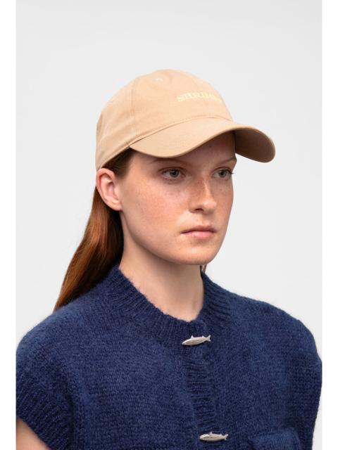 SHRIMPS Circe Cap - Sand/Limelight Yellow