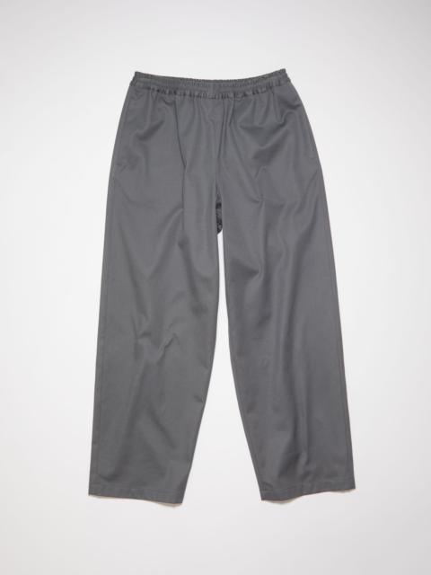 Acne Studios Relaxed fit trousers - Graphite grey