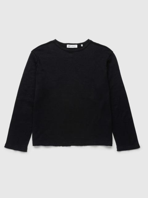 Our Legacy Our Legacy – Inverted Sweatshirt Black Hemp Loopback