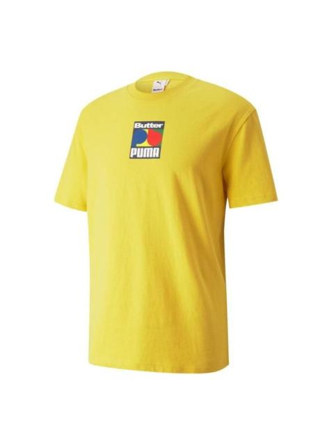 PUMA PUMA X Butter Goods Graphic T-Shirt 'Yellow' 534058-85