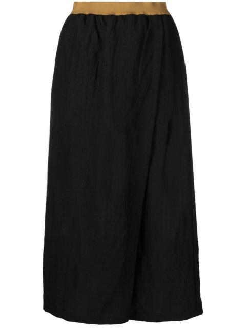 UMA WANG high-waist wide-leg trousers