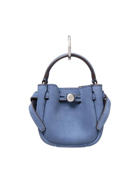 TORY BURCH Women's Romy Bucket Bag Key Fob - Soft Blue