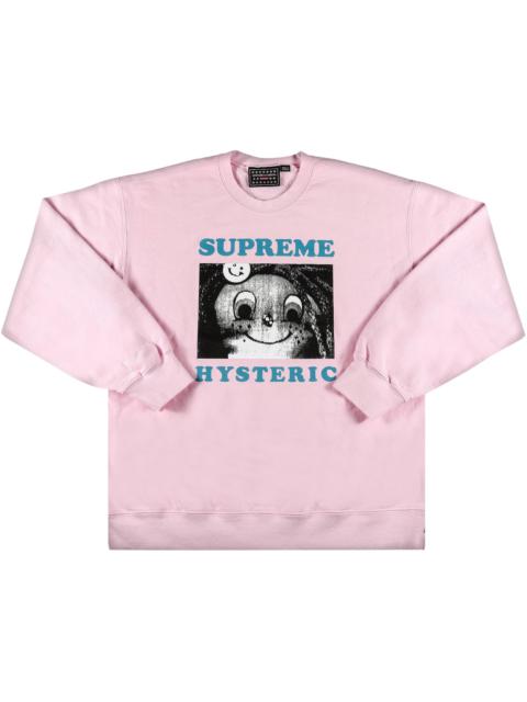 Supreme x Hysteric Glamour Crewneck 'Light Pink'