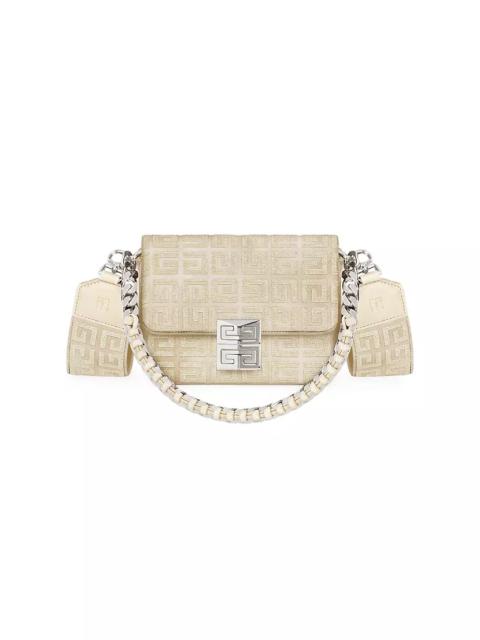 Givenchy Small 4G Bag In Lurex Embroidery With Chain