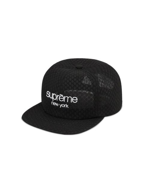 Supreme Classic Logo Air Mesh 6-Panel 'Black'