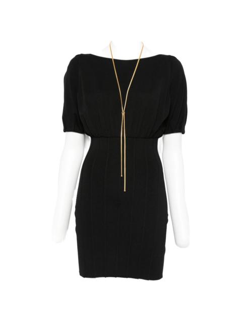 ELISABETTA FRANCHI Elisabetta Franchi Open-back Mini Dress