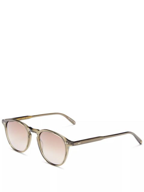 Garrett Leight Round Sunglasses, 46mm