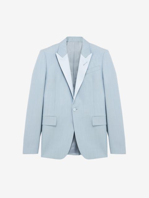 Alexander McQueen Wool Mohair Single-breasted Jacket