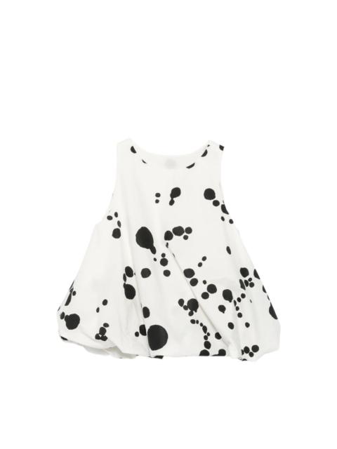 apuntob Printed cotton blouse