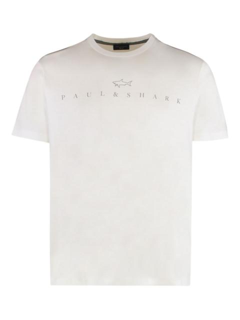 Paul & Shark logo-print T-shirt