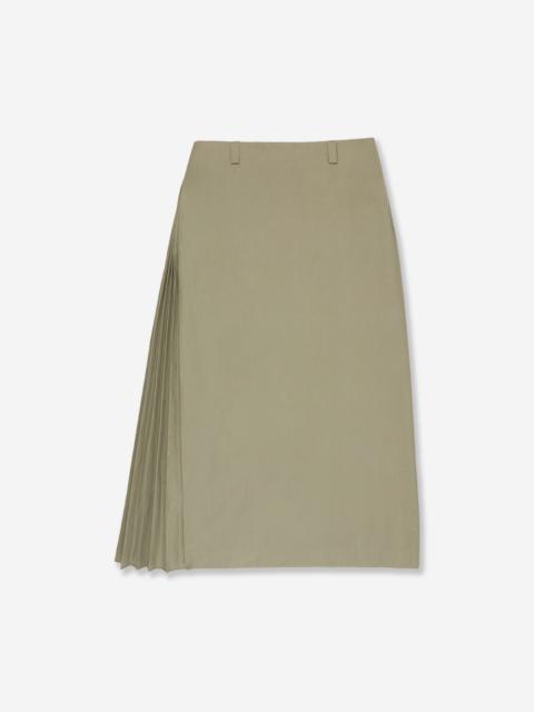 SLOWEAR Pencil skirt in cotton and technical fabric