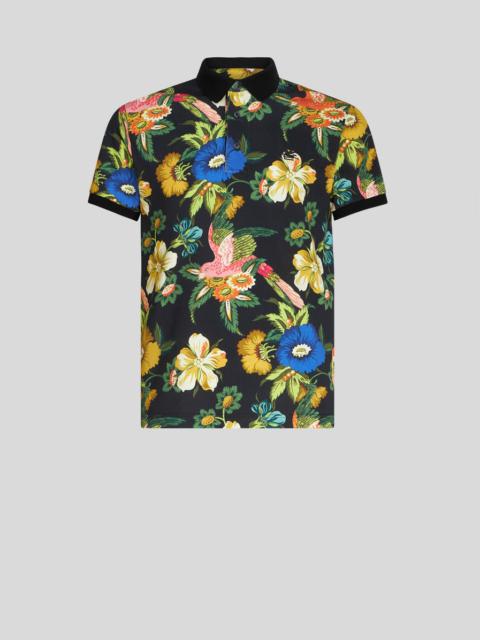 Etro POLO SHIRT WITH FLORAL PRINT
