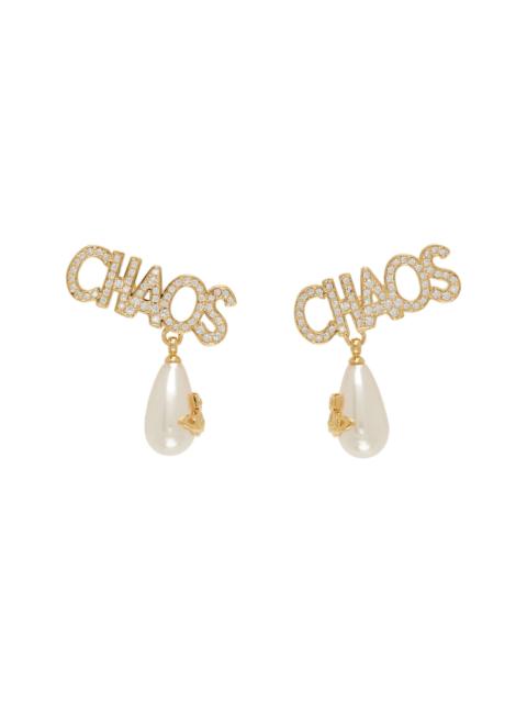 Vivienne Westwood Chaos Faux-Pearl Earrings