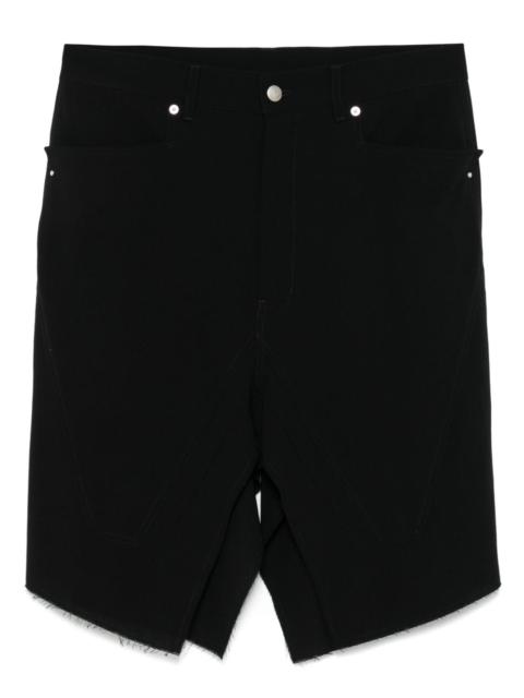 Rick Owens slivered mini skirt