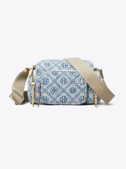 TORY BURCH T Monogram Denim Pocket Crossbody