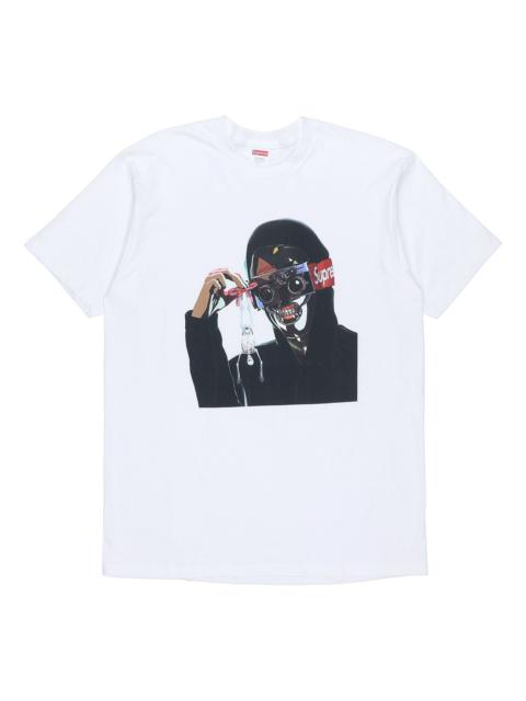 Supreme Supreme SS19 Creeper Tee White Character Printing Short Sleeve Unisex SUP-SS19-228