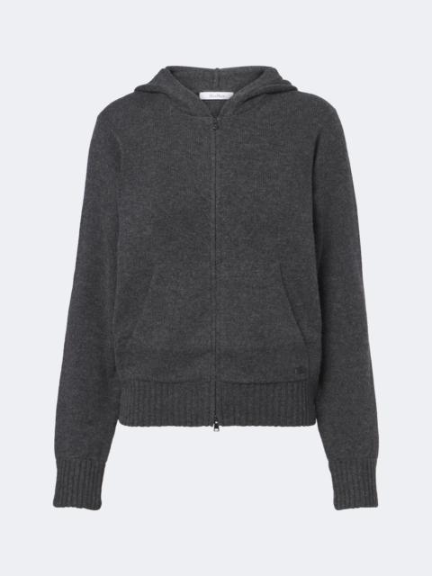 Max Mara Cashmere zip-up hoodie