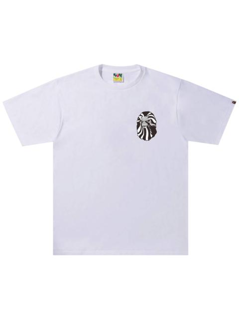 BAPE Ape Head #1 Tee 'White'