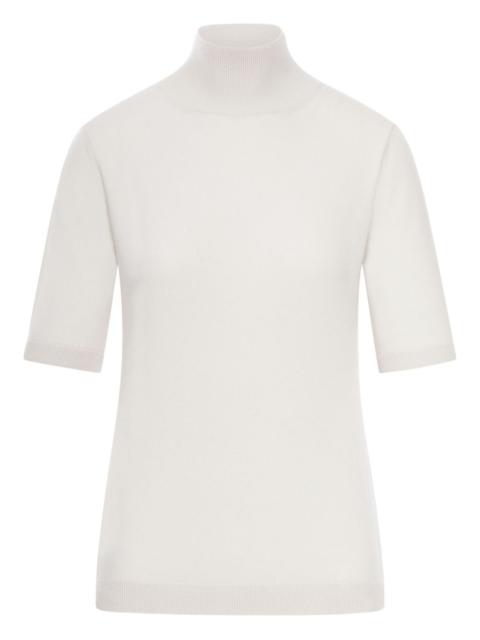'S Max Mara short-sleeved turtleneck sweater