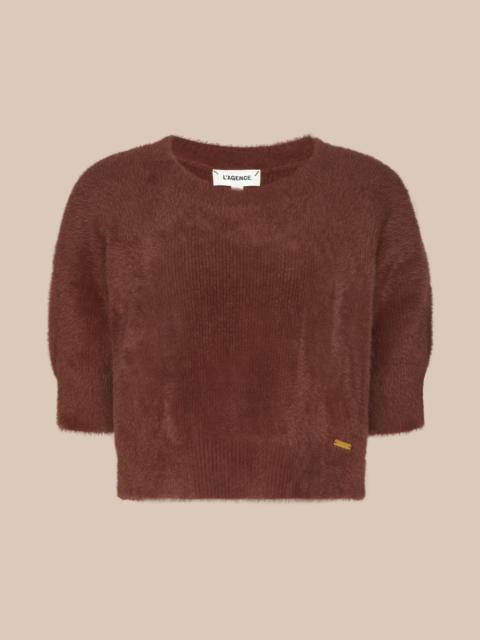 L'AGENCE Guinevere Cropped Pullover