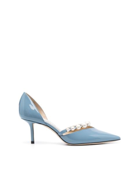 JIMMY CHOO Aurelie 65 leather pumps