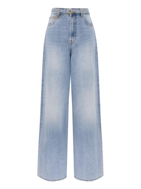 Zimmermann INDRA DENIM RELAXED FLARE JEAN