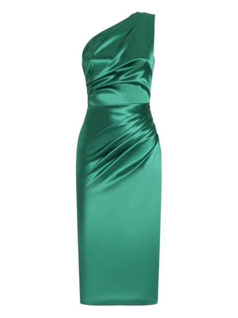 green emerald velvet dress Miaou - Nora Dress - Olive