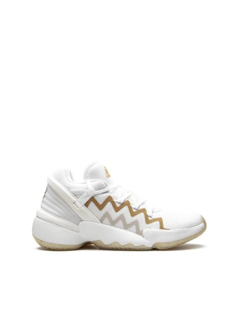 D.O.N Issue 2 "White/Gold Metallic" sneakers