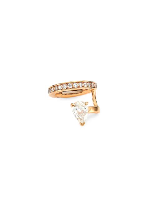 REPOSSI Women's Serti Sur Vide 18K Rose Gold & 0.36 TCW Diamond Ear Cuff - Rose Gold