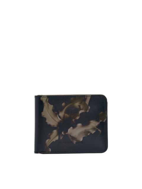 Dries Van Noten Calf Leather Folding Wallet