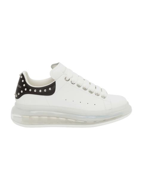 Alexander McQueen Wmns Oversized Sneaker 'Clear Sole Studded - White Black'