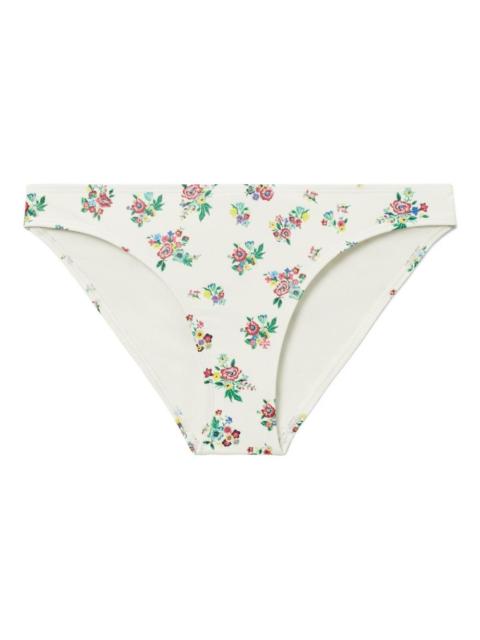 TORY BURCH printed bikini bottoms