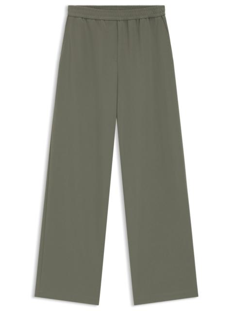 BOSS RELAXED-FIT PANTS IN ANTI-STATIC JAPANESE CREPE
