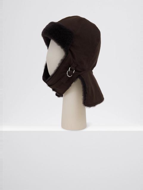 Lemaire REVERSIBLE SHEARLING CHAPKA