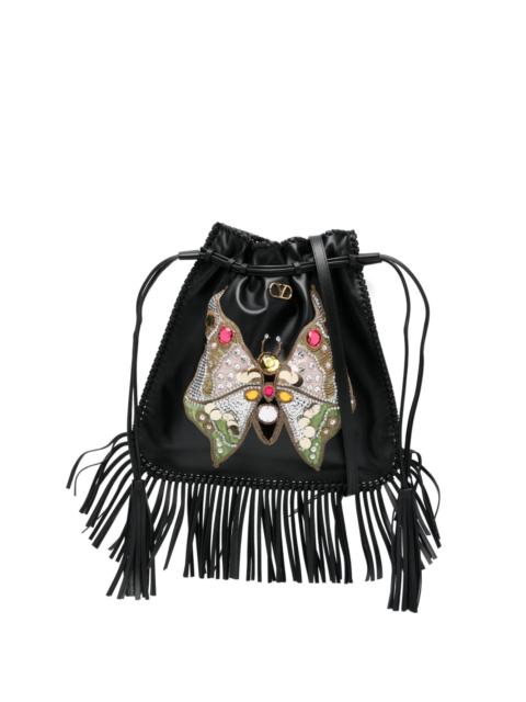 Valentino fringed shoulder bag