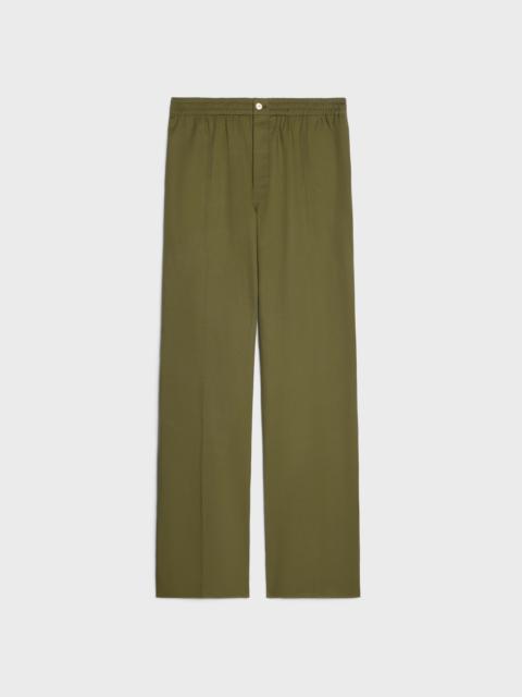 CELINE trousers IN cotton twill