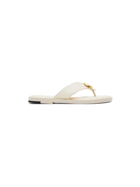 GUCCI Interlocking G thong-strap sandals