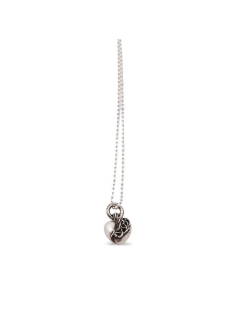 Chrome Hearts heart-pendant necklace