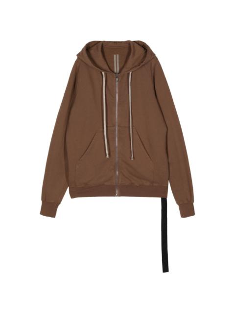 zip-up cotton hoodie
