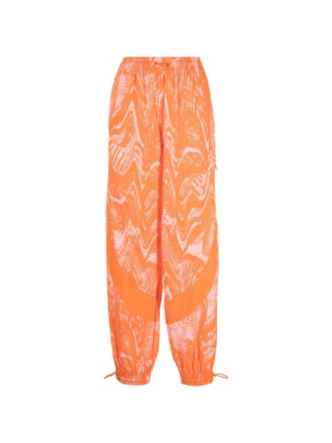 adidas wood-print track pants