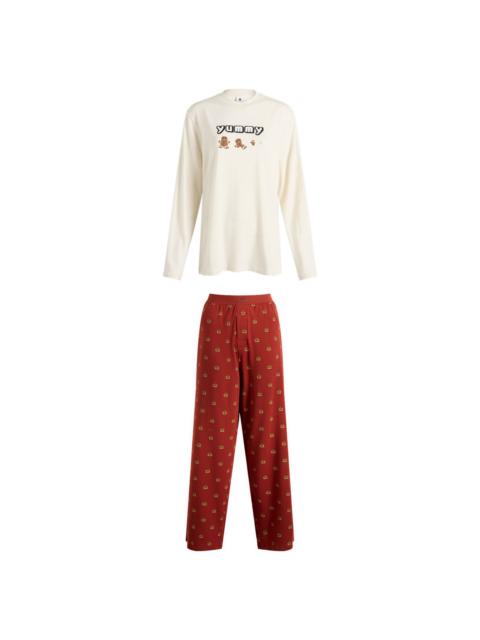 SKIMS SKIMS x CPFM Boyfriend Long Sleeve & Pant Set