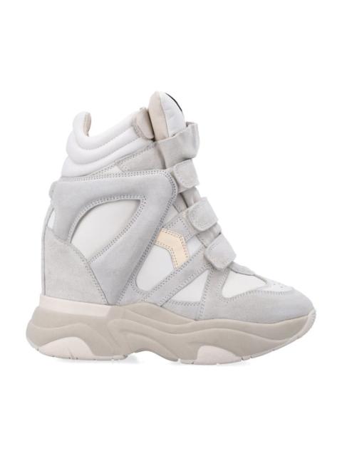 Isabel Marant Balskee High-Top Wedge Sneakers