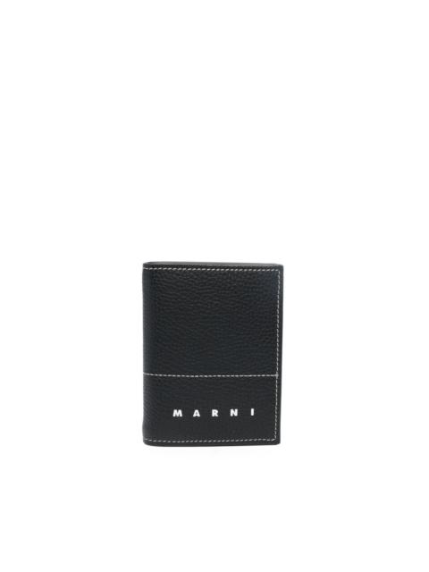 Marni pebble bi-fold wallet