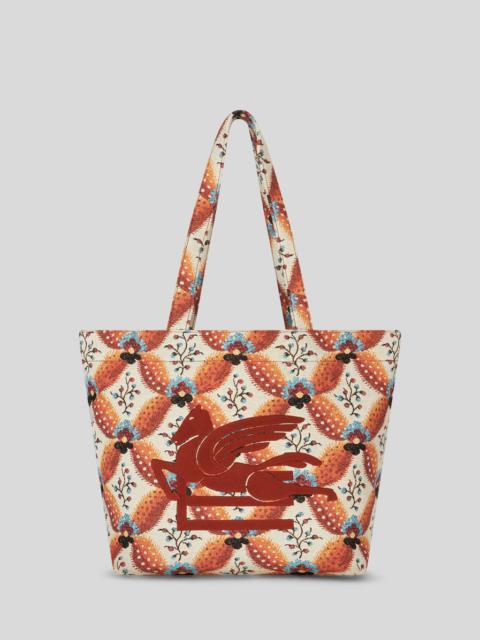 MEDIUM FLORAL SOFT TROTTER BAG