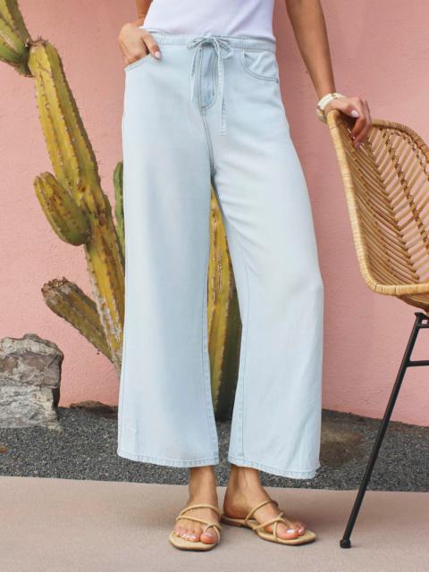 Splendid Lounge Denim Crop Pant
