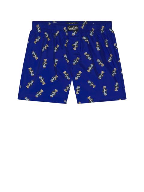 Polo Ralph Lauren Woven Boxer With Bear Print