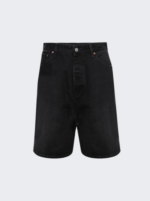 VETEMENTS Denim Shorts Black