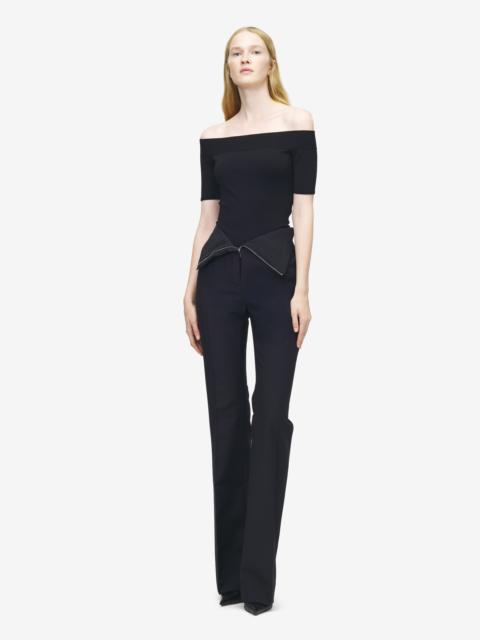 Fold Over Waist Trousers
