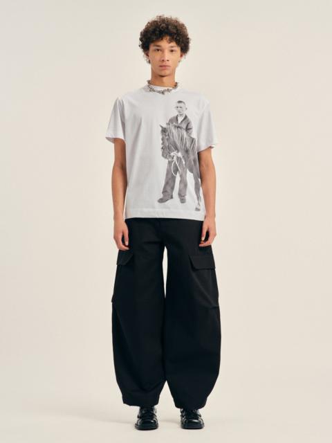 Simone Rocha Cargo Balloon Knee Pleat Trousers